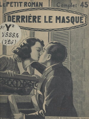 cover image of Derrière le masque